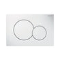 Cassetta incasso Geberit Sigma 8 con modulo d'installazione per vaso sospeso + Placca Sigma 01