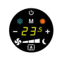 Ventilconvettore Sabiana Carisma Whisper CFF-ECM 30 kW 2,90 - 2,61 SLIM - comando CB-Touch EASY