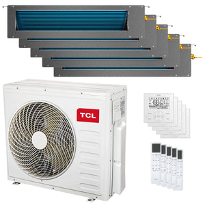 Condizionatore TCL Canalizzabile Serie D penta split 9000+9000+9000+12000+12000 BTU inverter A++ wif