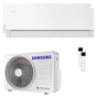 Condizionatore Samsung WindFree Première dual split 9000+18000 BTU inverter A++ wifi unità esterna 5.2 kW Essential White