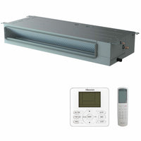 Condizionatore Hisense Canalizzabile ADT dual split 18000+18000 BTU inverter A++  unità esterna 7 kW