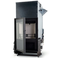 Termocamino policombustibile Girolami TI 34 verticale - 31 kW
