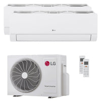 Condizionatore LG DUALCOOL Libero Smart dual split 7000+12000 BTU inverter A+++ wifi unità esterna 4.1 kW