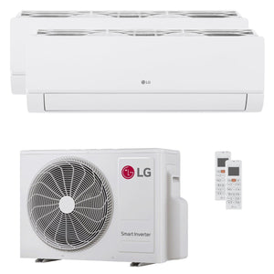 Condizionatore LG DUALCOOL Libero Smart dual split 7000+9000 BTU inverter A+++ wifi unità