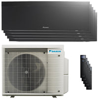 Condizionatore Daikin Emura 3 penta split 7000+7000+7000+9000+9000 BTU inverter A+ wifi unità esterna 7.8 kW Nero