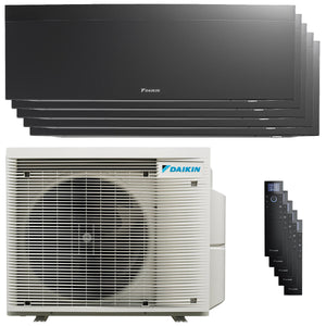 Condizionatore Daikin Emura 3 penta split 7000+9000+9000+9000+15000 BTU inverter A+ wifi unità ester