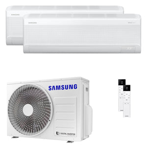 Condizionatore Samsung Windfree Avant S2 dual split 7000+18000 BTU inverter A++ wifi unità