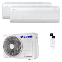 Condizionatore Samsung Windfree Avant S2 dual split 9000+18000 BTU inverter A++ wifi unità esterna 5 kW