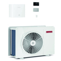 Pompa di calore aria-acqua Ariston Nimbus M Hybrid Universal Net R32 5 kW Inverter monofase A++ WiFi