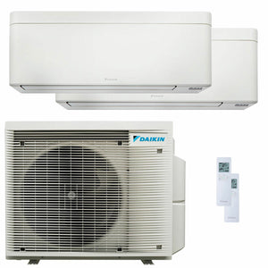 Condizionatore Daikin Stylish Bianco dual split 9000+9000 BTU inverter A++ wifi unità esterna 4 kW