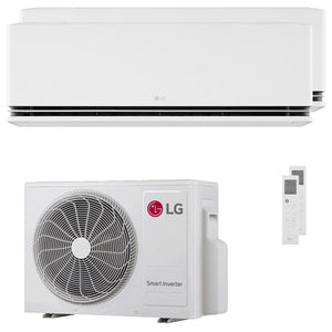 Condizionatore LG DUALCOOL Premium AI dual split 9000+12000 BTU inverter A+++ wifi unità