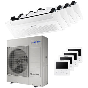 Condizionatore Samsung Cassetta WindFree 1 Via quadri split 12000+12000+12000+12000 BTU inverter A++