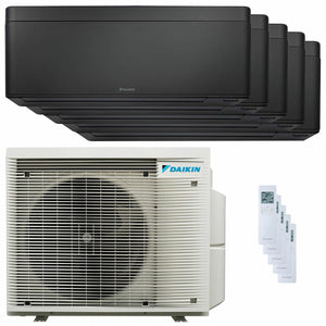 Condizionatore Daikin Stylish Total Black penta split 9000+9000+9000+12000+15000 BTU inverter A++ wi