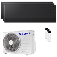 Condizionatore Samsung WindFree Première trial split 7000+7000+7000 BTU inverter A++ wifi unità esterna 5.2 kW Soapstone Charcoal
