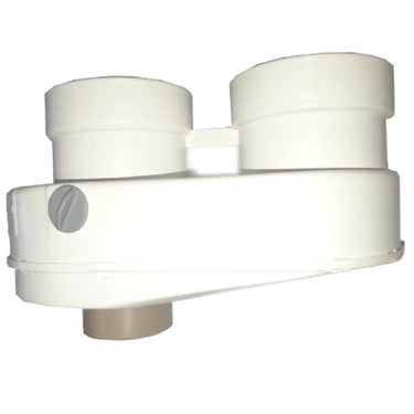 Kit sdoppiato scarico fumi tubi aria/fumi 80/80 mm sdoppiatore per scaldabagni Sky Ferroli Ferroli