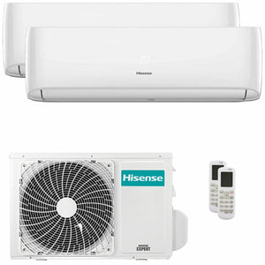 Condizionatore Hisense Hi-Comfort 2025 dual split 9000+9000 BTU inverter A++ wifi unità esterna 5 kW