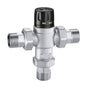 Miscelatore termostatico Caleffi serie 5219 con manopola senza ritorno 1"