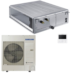 Condizionatore Samsung canalizzabile media prevalenza 41000 BTU inverter A++ unità esterna 12 kW