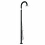 Doccia da giardino Arkema Funny Yin con doccino estraibile Antracite
