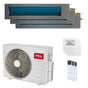 Condizionatore TCL Canalizzabile Serie D trial split 9000+9000+9000 BTU inverter A++ wifi unità esterna 7.9 kW