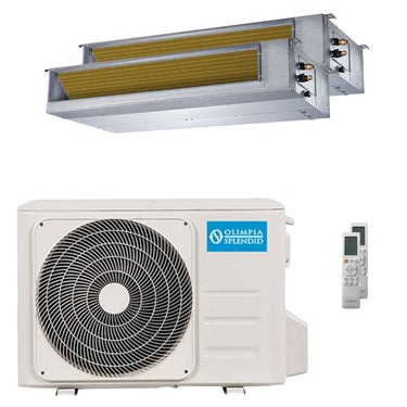 Condizionatore Olimpia Splendid Nexya S6 E Duct dual split 9000+18000 BTU inverter A+  unità esterna 8.2 kW
