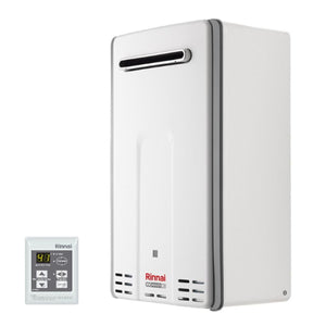 Scaldabagno a gas istantaneo Rinnai Infinity 28e tipo a elettronico camera stagna per