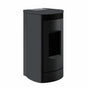 Stufa a pellet Caminetti Montegrappa Noir M MW24 19,7 kW Idro Grigio Caminetti Montegrappa
