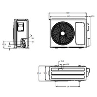 Condizionatore Grundig PROLOGUE GR-4 12000 BTU  R32 Inverter WiFi A++/A+