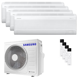 Condizionatore Samsung Windfree Avant S2 quadri split 7000+7000+7000+12000 BTU inverter A++ wifi uni