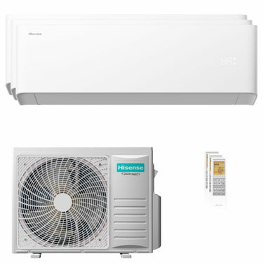 Condizionatore Hisense Uni HB trial split 7000+12000+12000 BTU inverter A++ wifi unità esterna 6.3 kW