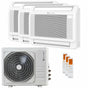 Condizionatore Clivet CONSOLE 3 trial split 9000+12000+18000 BTU inverter A+  unità esterna 12.3 kW Clivet