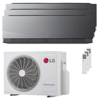 Condizionatore LG ARTCOOL Mirror AI trial split 9000+12000+12000 BTU inverter A+++ wifi unità esterna 6.2 kW