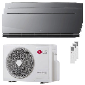 Condizionatore LG ARTCOOL Mirror AI trial split 9000+9000+12000 BTU inverter A+++ wifi unità