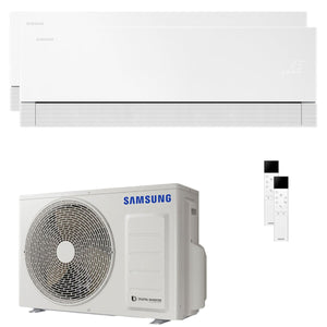Condizionatore Samsung WindFree Première Plus dual split 9000+12000 BTU inverter A+++ wifi unità