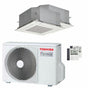 Condizionatore Toshiba Cassetta compatta U2 a 4 vie dual split 9000+9000 BTU inverter A++  unità esterna 5.2 kW