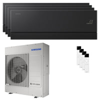 Condizionatore Samsung WindFree Première quadri split 12000+12000+12000+12000 BTU inverter A++ wifi unità esterna 10 kW Soapstone Charcoal