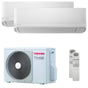 Condizionatore Toshiba Seiya Smart dual split 9000+16000 BTU inverter A++ wifi unità esterna 5.2 kW