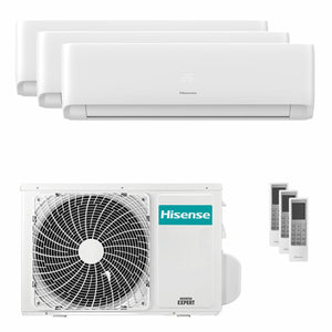 Condizionatore Hisense EcoSense trial split 7000+7000+7000 BTU inverter A++ wifi unità esterna 5.5