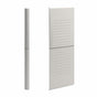 Stufa a pellet Caminetti Montegrappa Fendor SXS12 13,4 kW ad aria canalizzata Bianco