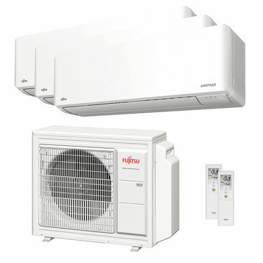 Condizionatore Fujitsu Serie KMCG WiFi trial split 7000+9000+12000 BTU inverter A+++ wifi unità esterna 5.4 kW