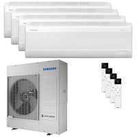 Condizionatore Samsung Windfree Elite S2 quadri split 12000+12000+12000+12000 BTU inverter A++ wifi unità esterna 10 kW