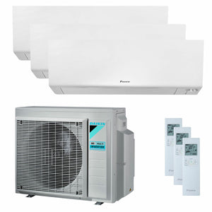 Condizionatore Daikin Perfera Wall trial split 5000+5000+5000 BTU inverter A+++ wifi unità esterna
