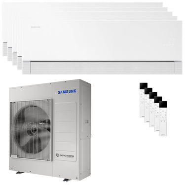 Condizionatore Samsung WindFree Première Plus penta split 9000+9000+9000+9000+9000 BTU inverter A++ wifi unità esterna 10 kW