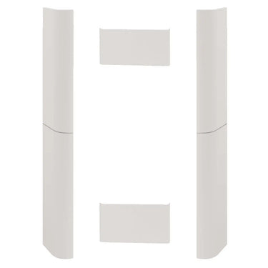 Stufa a pellet Edilkamin Tera H 30 Evo 30 kW Idro WiFi bianco panna Edilkamin