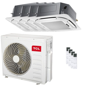 Condizionatore TCL Cassetta 4 vie Serie S quadri split 12000+12000+18000+18000 BTU inverter A++
