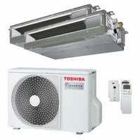 Condizionatore Toshiba Canalizzabile U2 dual split 7000+12000 BTU inverter A++ unità esterna 4,0 kW