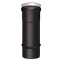 Elemento dritto M/F diam. 80 mm lunghezza 250 mm scarico fumi stufa a pellet e caldaia a pellet