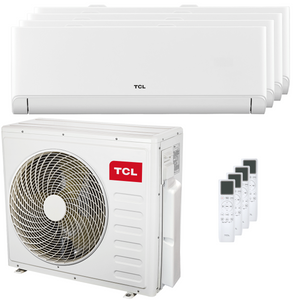 Condizionatore TCL BreezeIN P5 quadri split 9000+9000+12000+12000 BTU inverter A++ wifi unità estern