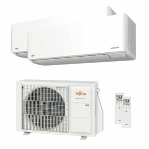 Condizionatore Fujitsu Serie KMCG WiFi dual split 7000+7000 BTU inverter A+++ wifi unità