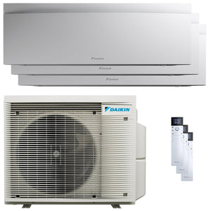 Condizionatore Daikin Emura 3 trial split 9000+9000+18000 BTU inverter A+ wifi unità esterna